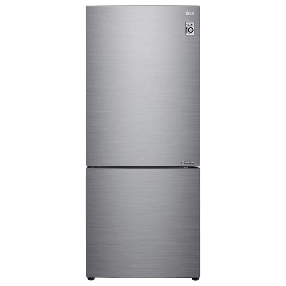 LG 15 Cu. Ft. Bottom Freezer Refrigerator in Stainless Steel, , large