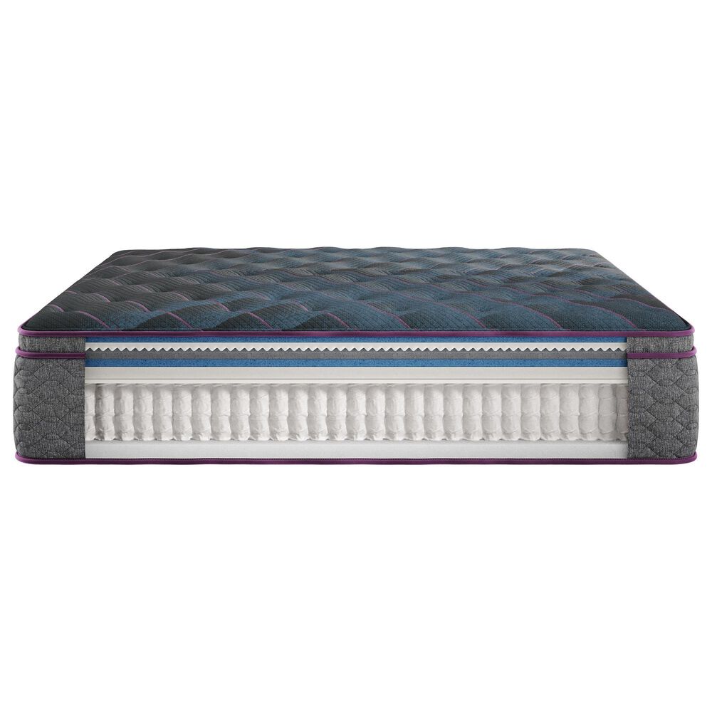 Beautyrest World Class Level Three Plush Pillow Top King Mattress, , large