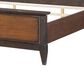 Legacy Classic Fenmore King Panel Bed in Mocha and Distressed Cherry, , large