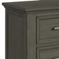 Mayberry Hill Canterbury Queen Storage Bed with Two Nightstands in Grey, , large