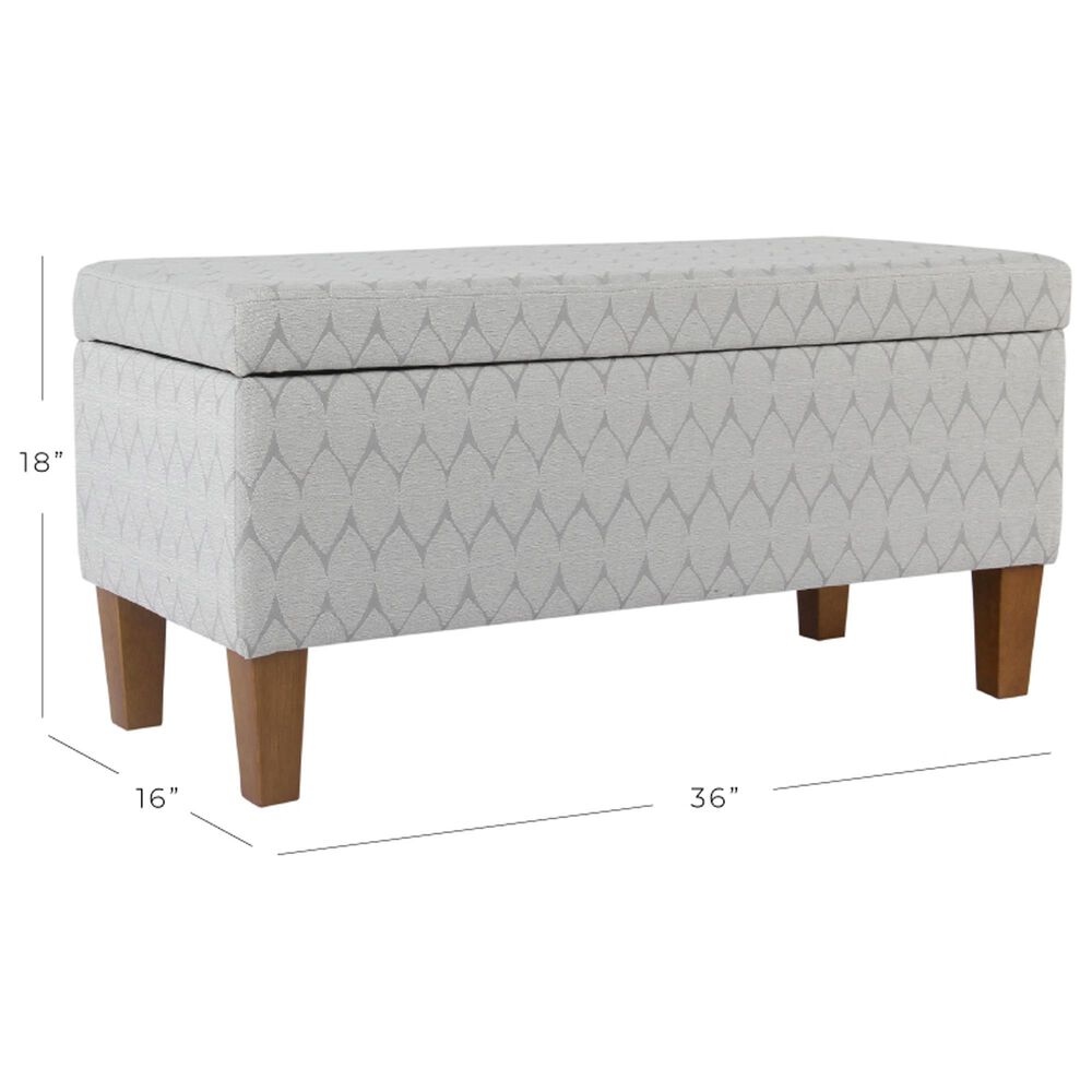 Kinfine Storage Bench in Honey Oak, , large