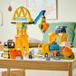 LEGO Duplo 3-In-1 Construction Site and Vehicles Building Set, , large