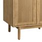 James Martin Vanities Laurent 30" Single Bathroom Vanity in Light Natural Oak with 3 cm Carrara White Marble Top and Rectangular Sink, , large