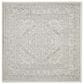 Safavieh Adirondack ADR108B-4SQ 4" x 4"  Ivory/Silver Square Rug, , large