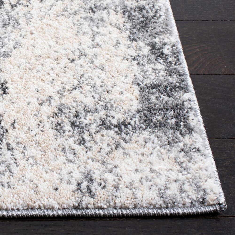 Safavieh Aston ASN704 5&#39;3&quot; x 7&#39;7&quot; Ivory and Grey Area Rug, , large