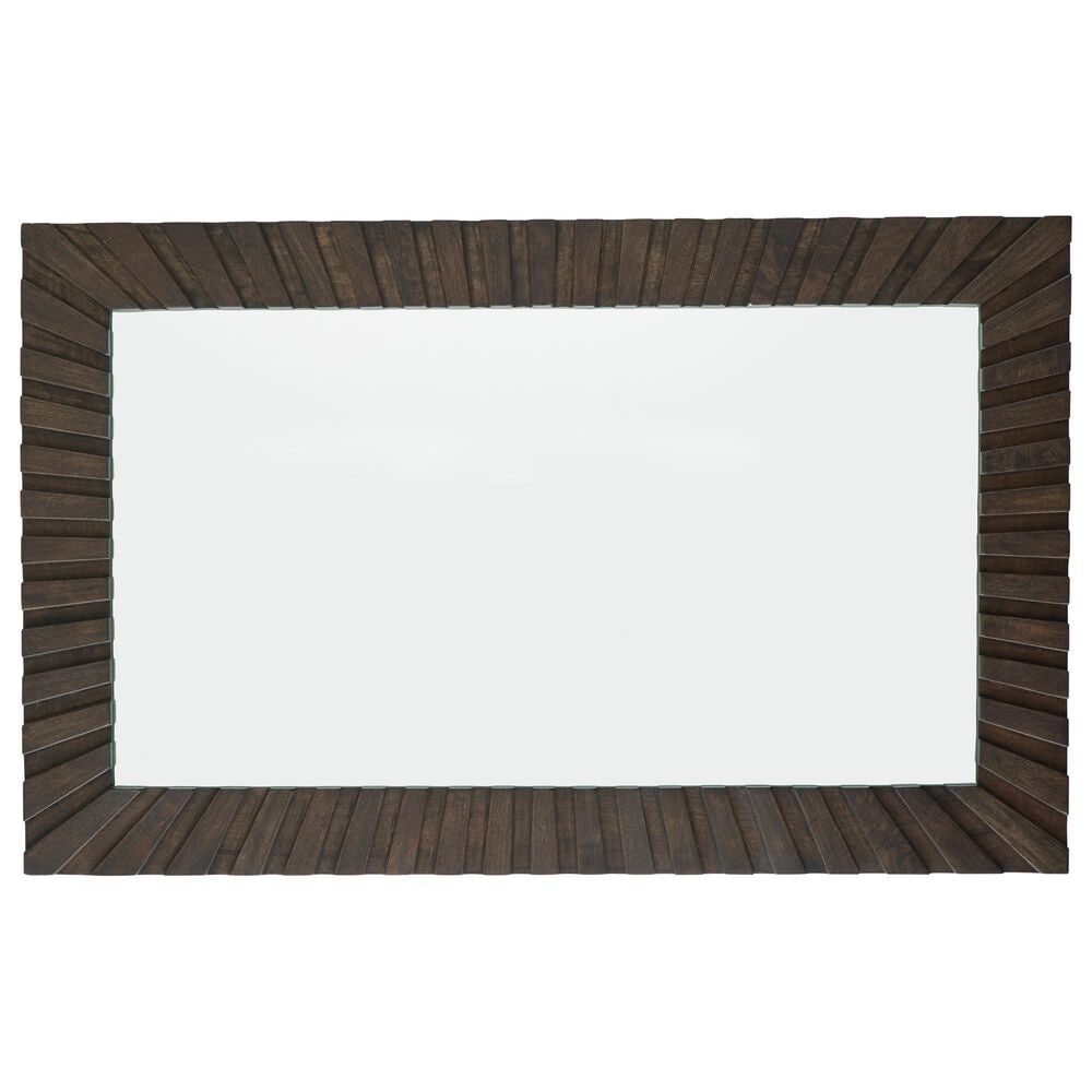 Ashley Advin Accent Mirror in Dark Brown, , large