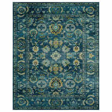 Karastan Kaleidoscope Legolas 9" x 12" Blue Area Rug, , large