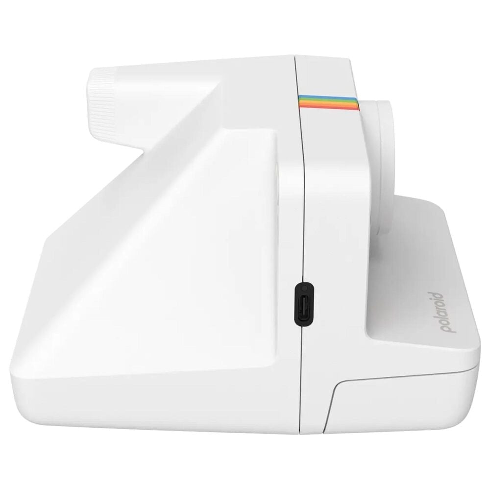 Polaroid Now+ Generation 3 Instant Camera with Color Film Bundle (8 Photos) in White, , large