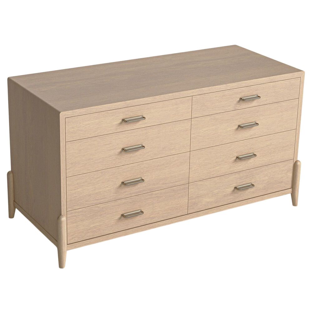 Stickley Furniture Lucerne 8 Drawer Dresser in Sunwashed Linen, , large