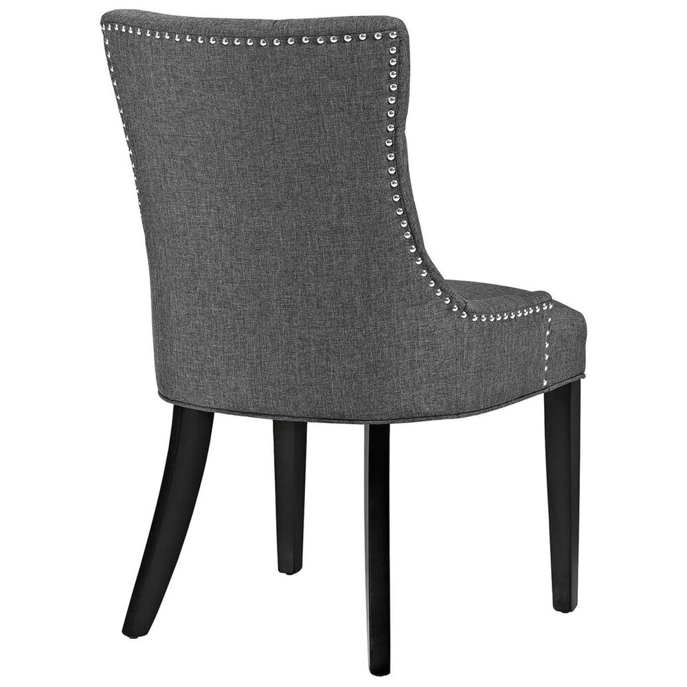 Modway Regent Fabric Dining Chair in Gray Nebraska Furniture Mart