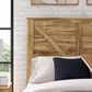 Ashley Maystonna Queen Crossbuck Panel Bed in Brown, , large