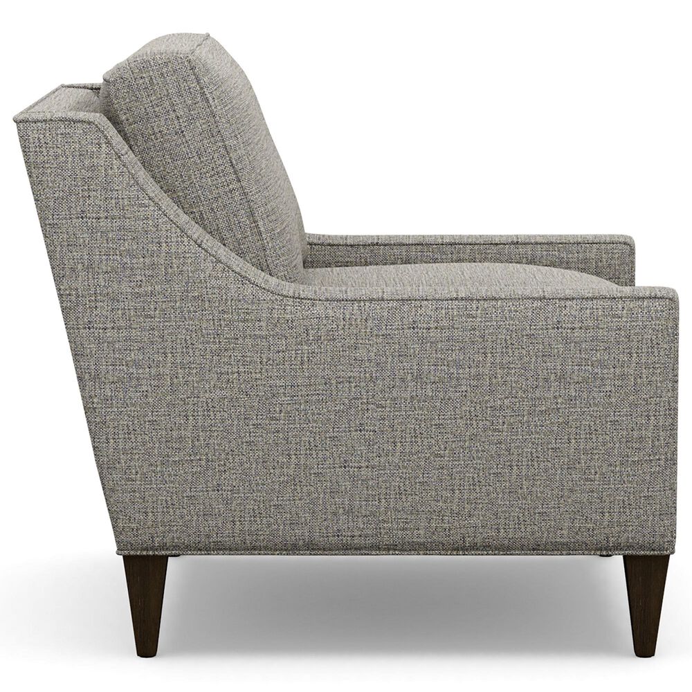 Lexington Furniture Belmont Arm Chair in Black, White and Teal Weave, , large
