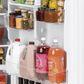 GE Appliances 21.9 Cu. Ft. Top-Freezer Refrigerator with High Gloss Handle in White, , large