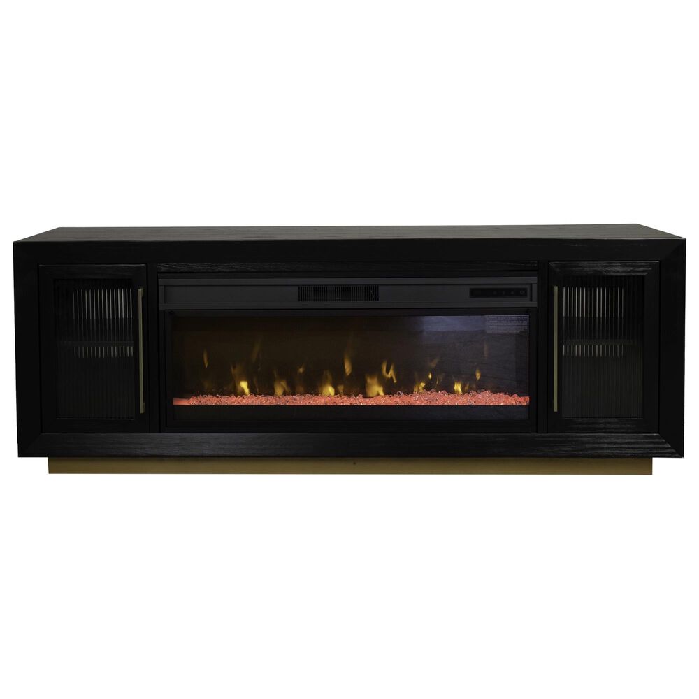 Ironleaf Montrose 74" Fireplace TV Stand in Cappuccino, , large