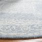 Safavieh Micro-Loop 5" Round Grey Area Rug, , large