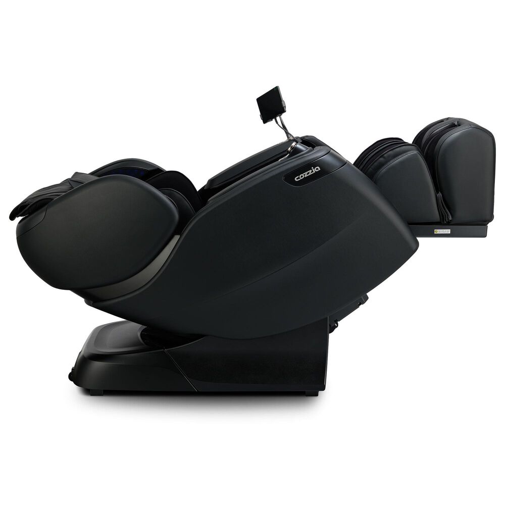 Cozzia Qi SE Duo Power Massage Chair with Onyx Cushion in Black, , large