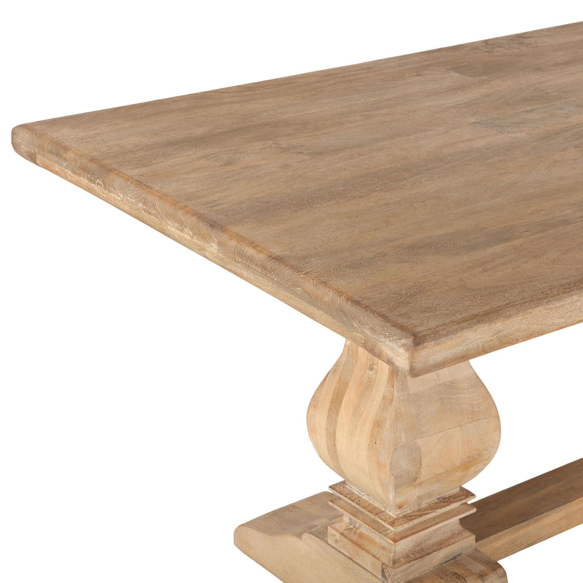 Antique oak sales rectangular dining table