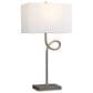 Crestview Collection Villeroy Table Lamp in Polished Gunmetal and Brass, , large