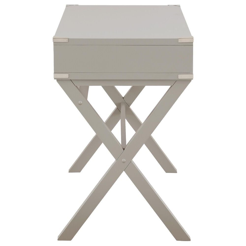 OSP Home Wellington 46&quot; Power Desk in Gray, , large