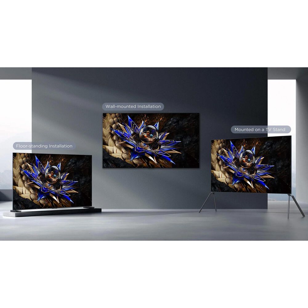 TCL 85&quot; Class X11 Premium 4K UHD HDR QD-Mini LED with Google TV in Black - Smart TV, , large