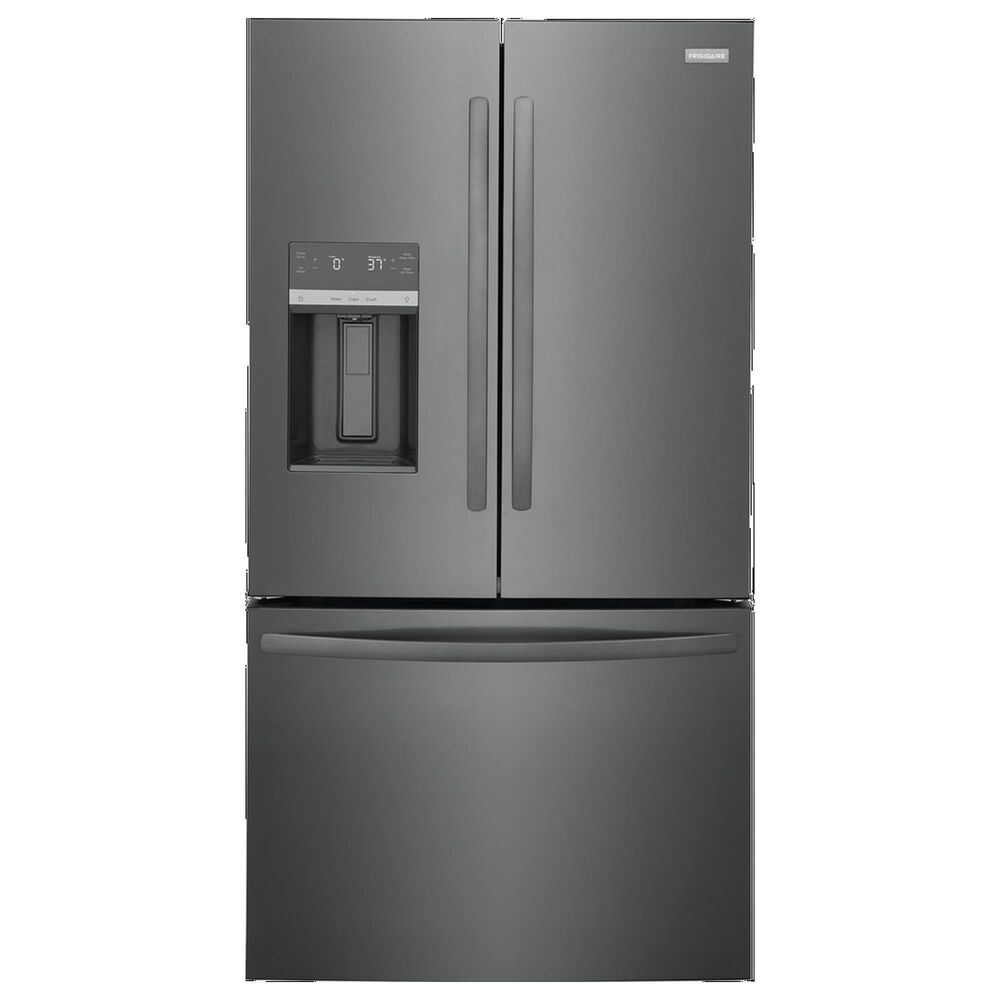 Frigidaire 27.8 Cu. Ft. Freestanding French Door Refrigerator in Black Stainless Steel, , large
