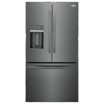 Frigidaire 27.8 Cu. Ft. Freestanding French Door Refrigerator in Black Stainless Steel, , large