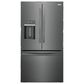 Frigidaire 27.8 Cu. Ft. Freestanding French Door Refrigerator in Black Stainless Steel, , large
