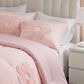 Hampton Park Gracie 4-Piece Full/Queen Comforter Set in Pink, , large