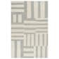Momeni Archer Striped 5" x 8" Blue Area Rug, , large