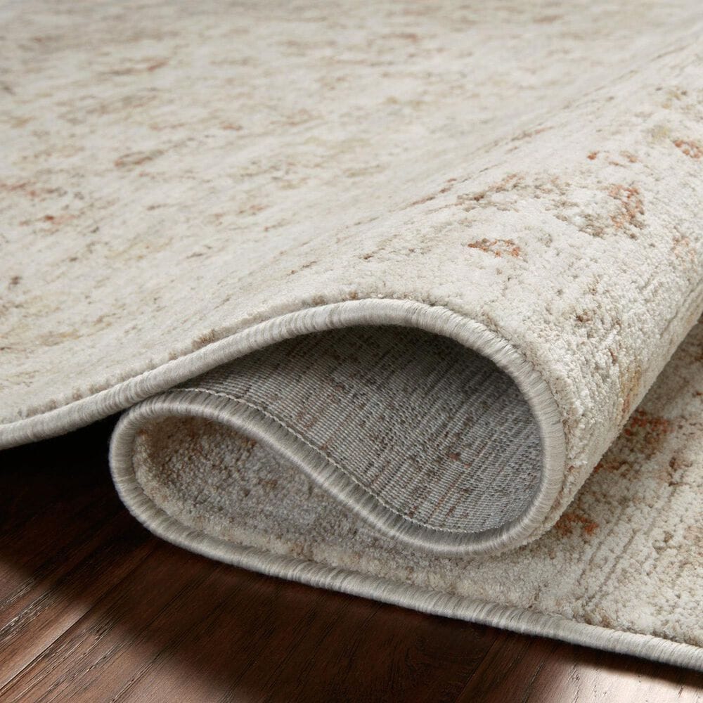 Amber Lewis x Loloi Honora 3&#39;9&quot; x 5&#39;9&quot; Beige and Spice Area Rug, , large