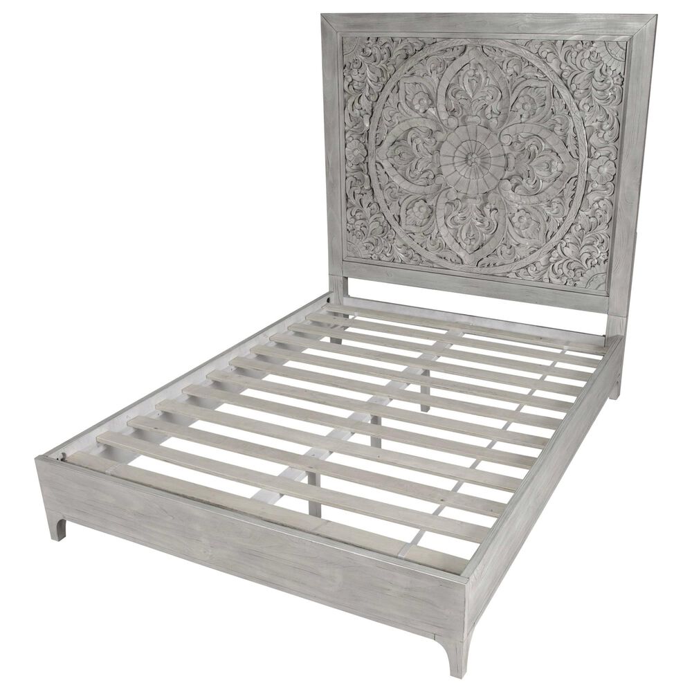 Urban Home Boho Chic 4-Piece Queen Bedroom Set in Washed White, , large