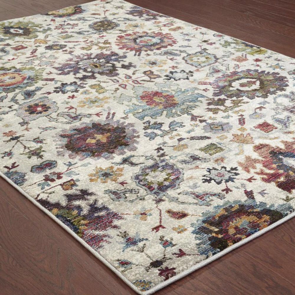 Oriental Weavers Andorra 7129A 10&#39; x 13&#39;2&quot; Stone Area Rug, , large