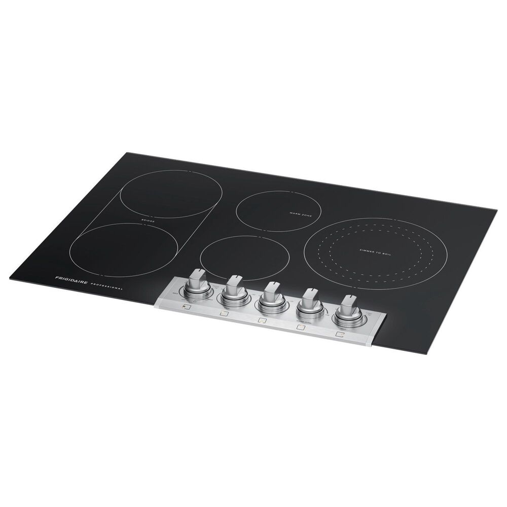 Frigidaire Professional Professional 2-Piece Kitchen Package with 30" Microwave Combination Wall Oven and 30" Electric Cooktop in Stainless Steel, , large