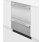 Fisher & Paykel Built-In Tall Double Drawer Dishwasher in EZKleen Stainless Steel, , large