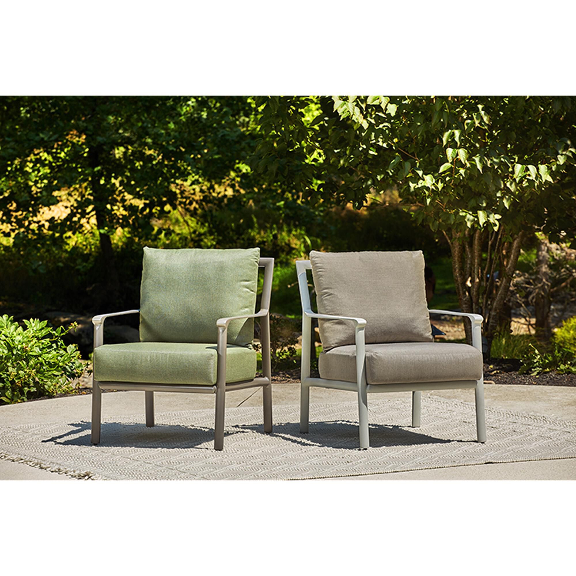 Winston Aspen Cushion Lounge Chair in Idol Moss NFM