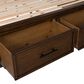 Ashley Taffenbrook 4-Piece King Storage Bedroom Set in Medium Brown and Black, , large