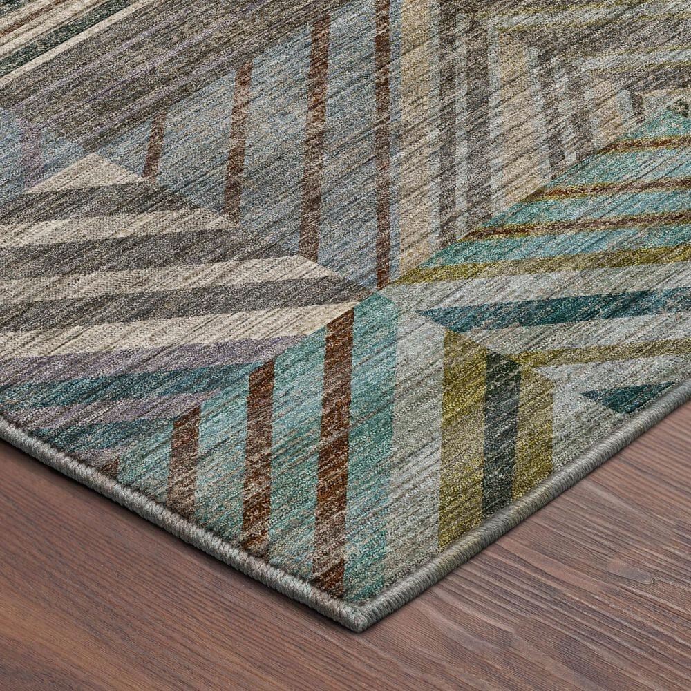 Dalyn Rug Company Nexus NX2 Teal 2'3" x 7'6" Runner, , large