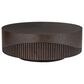 Artistica Metal Nightfall Round Cocktail Table in Mocha Brown, , large
