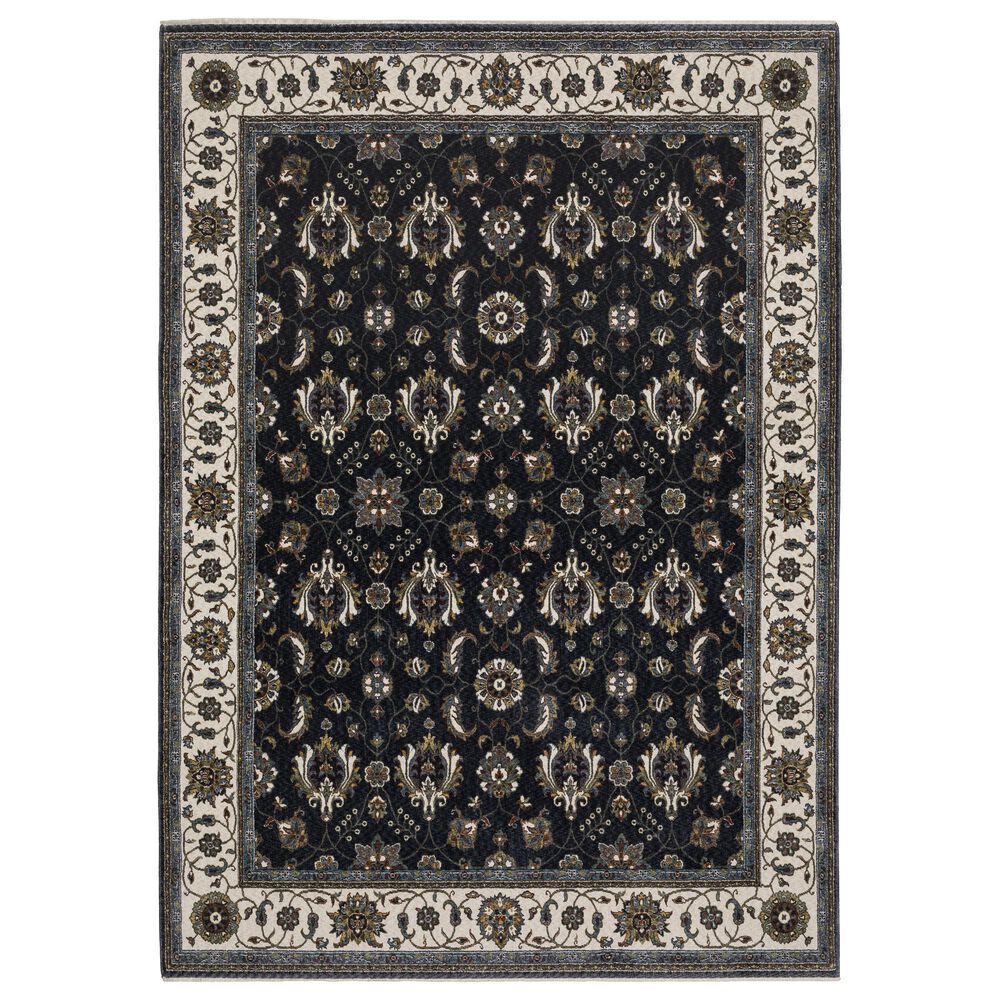 Oriental Weavers Vivian VI03A 9"10" x 12"10" Blue Area Rug, , large