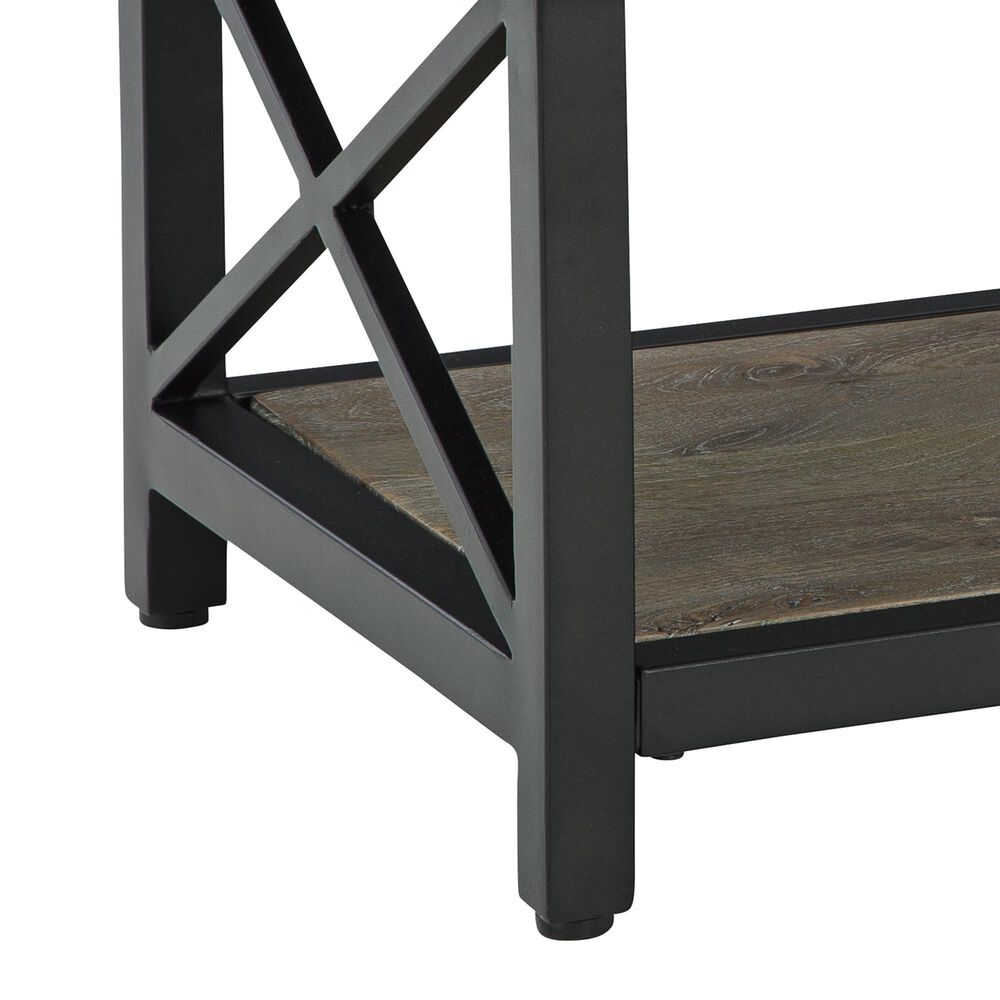 Ashley Bristenfort Rectangular Cocktail Table in Brown and Black, , large