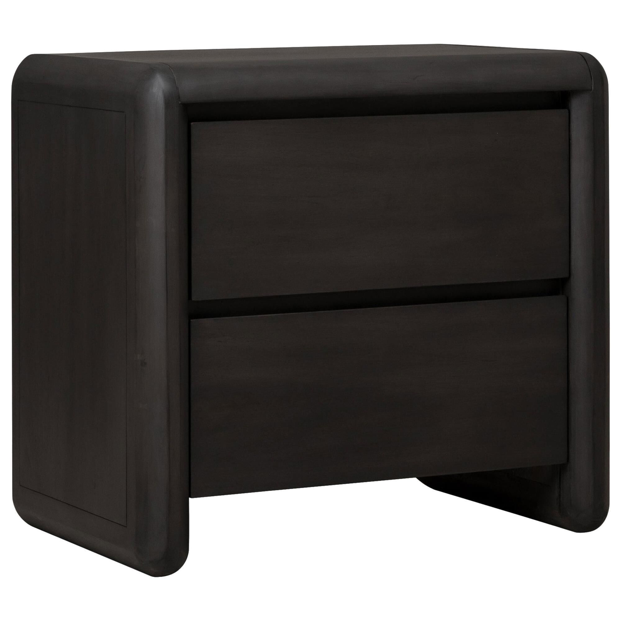 Urban Home Xolani 2-Drawer Nightstand in Jaguar