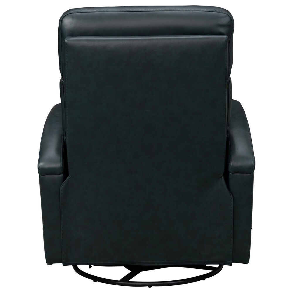 Barcalounger Nick Manual Swivel Glider Recliner in Ryegate Sapphire Blue, , large