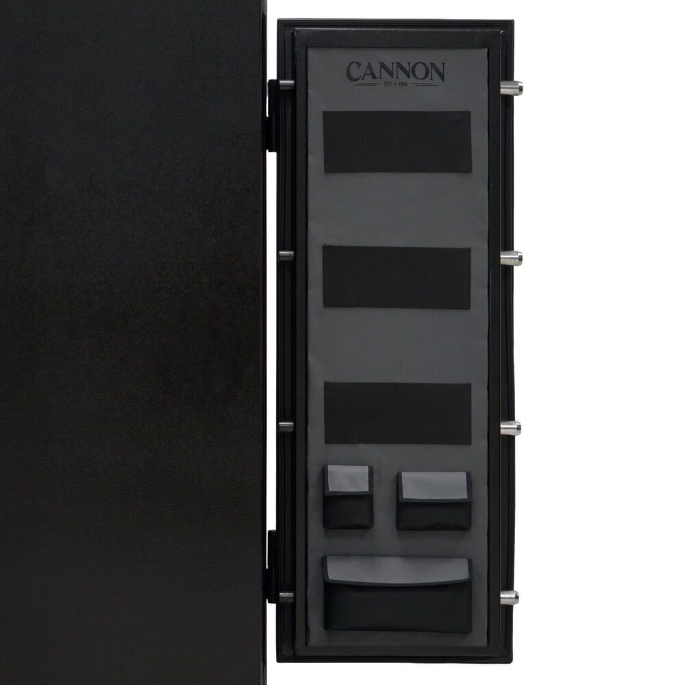 Cannon Force Series 34-Gun Fireproof Safe with Electronic Lock in Hammertone Black, , large