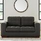 Ashley Luigi Stationary Loveseat in Thunder, , large
