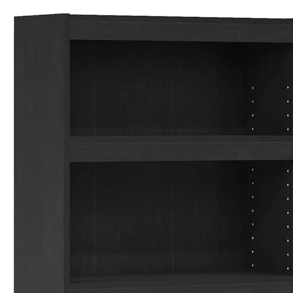 HOMLUX Enhanced Home 5-Tier Shelf Bookcase in Blackwood, , large