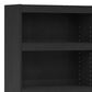 HOMLUX Enhanced Home 5-Tier Shelf Bookcase in Blackwood, , large