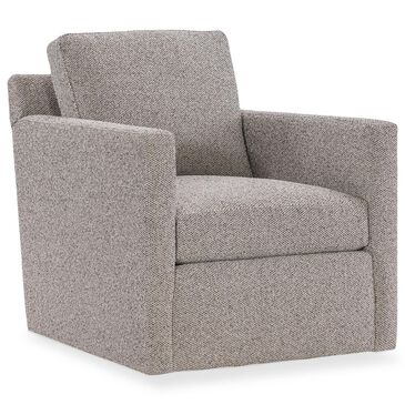 Sam Moore Letto Swivel Chair in Cream, , large