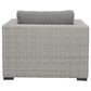 Steve Silver Co. Blakley Patio Lounge Chair in Dark Gray, , large