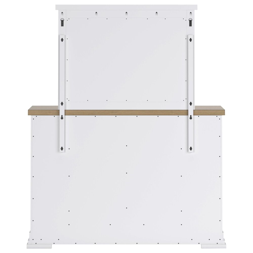 Ashley 3-Piece Queen Bedroom Set in White and Natural, , large