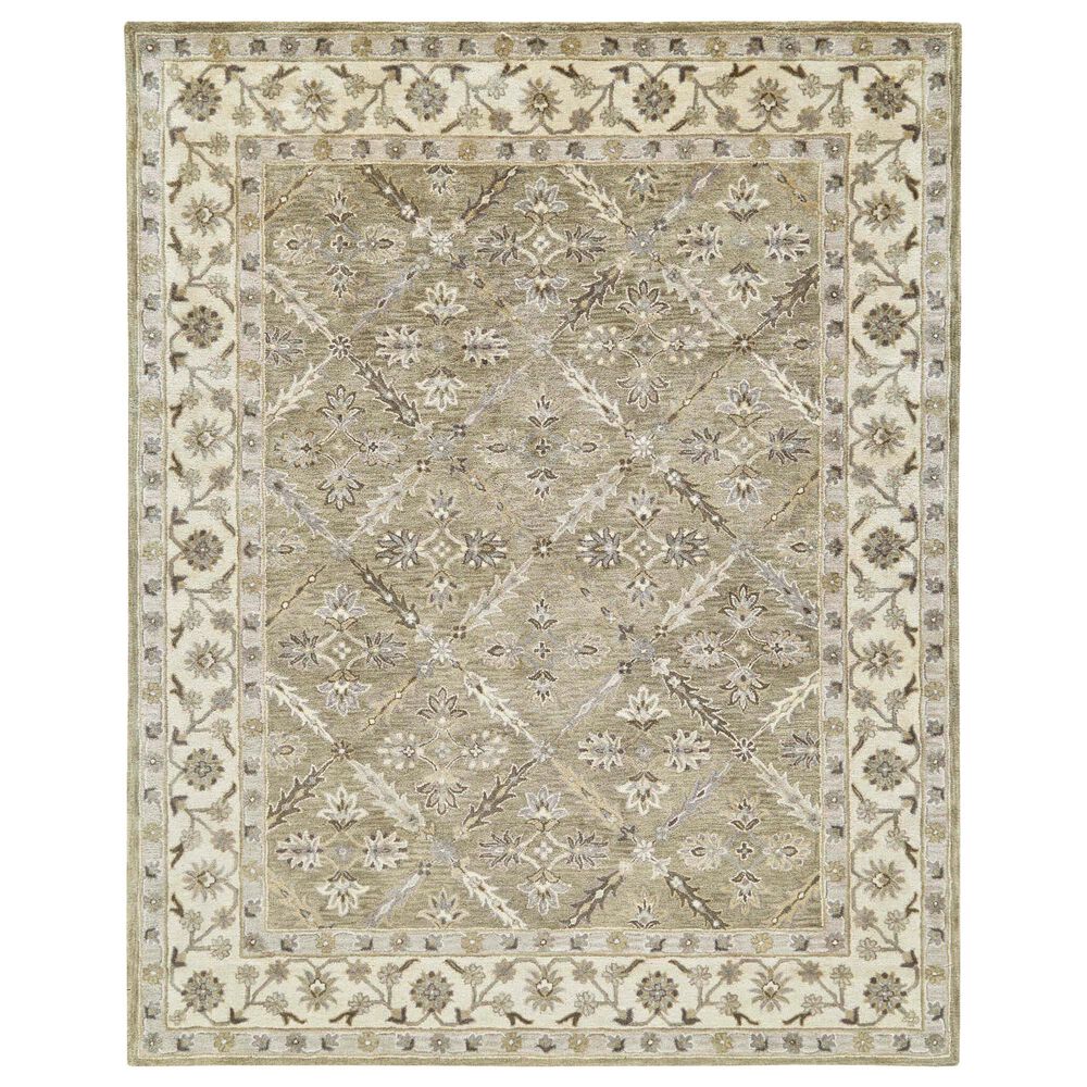 Feizy Eaton 8" x 11" Sage Area Rug, , large